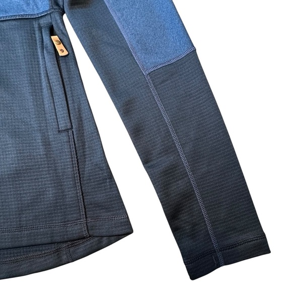 NWT Fjallraven Abisko Trail Fleece Jacket Dark Navy Indigo Blue Size XS - Picture 9 of 16